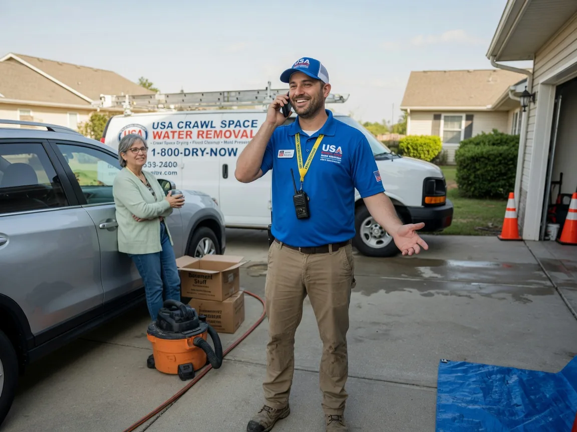 Crawl Space Water Removal Hernando, MS FAQs